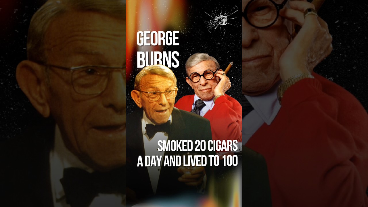 did george burns smoke cigarettes George Burns Smoked 20 Cigars a Day and Lived to 100 — 'My Doctor's Dead!'  😂💨