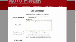PingAutomatic.com Script Walk Through