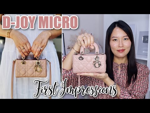 DIOR Micro D-Joy bag first impressions *Is it Worth it?* Pros, Cons, What  fits, Size comparison etc! - YouTube
