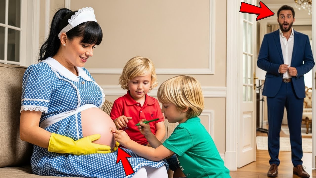 💥A Babá rejeitada por todos virou o milagre que salvou o Milionário e seus filhos.