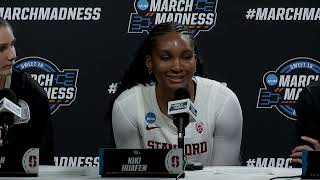 Stanford Sweet 16 Postgame Press Conference - 2024 NCAA Tournament