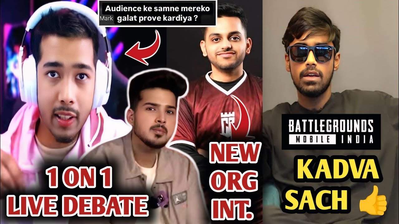 Scout & 420op 1 on 1 LIVE DEBATE ! - Scout Msg 420op & 420op Reply ! Neyoo Expose Sour Truth in BGMI