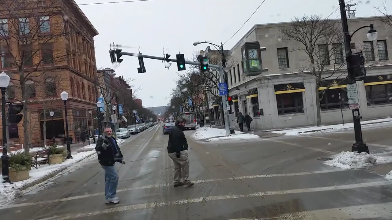 RDMVTL 17,959 ~ 2/19/2016 4 {MY TOWN TOUR} w/MAX : DRIVING MARKET ST [EB] @ CORNING , NY