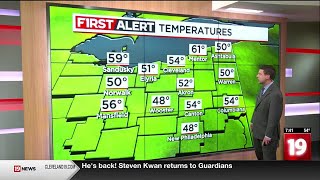 Northeast Ohio weather: Pleasant start to weekend, showers arrive tonight