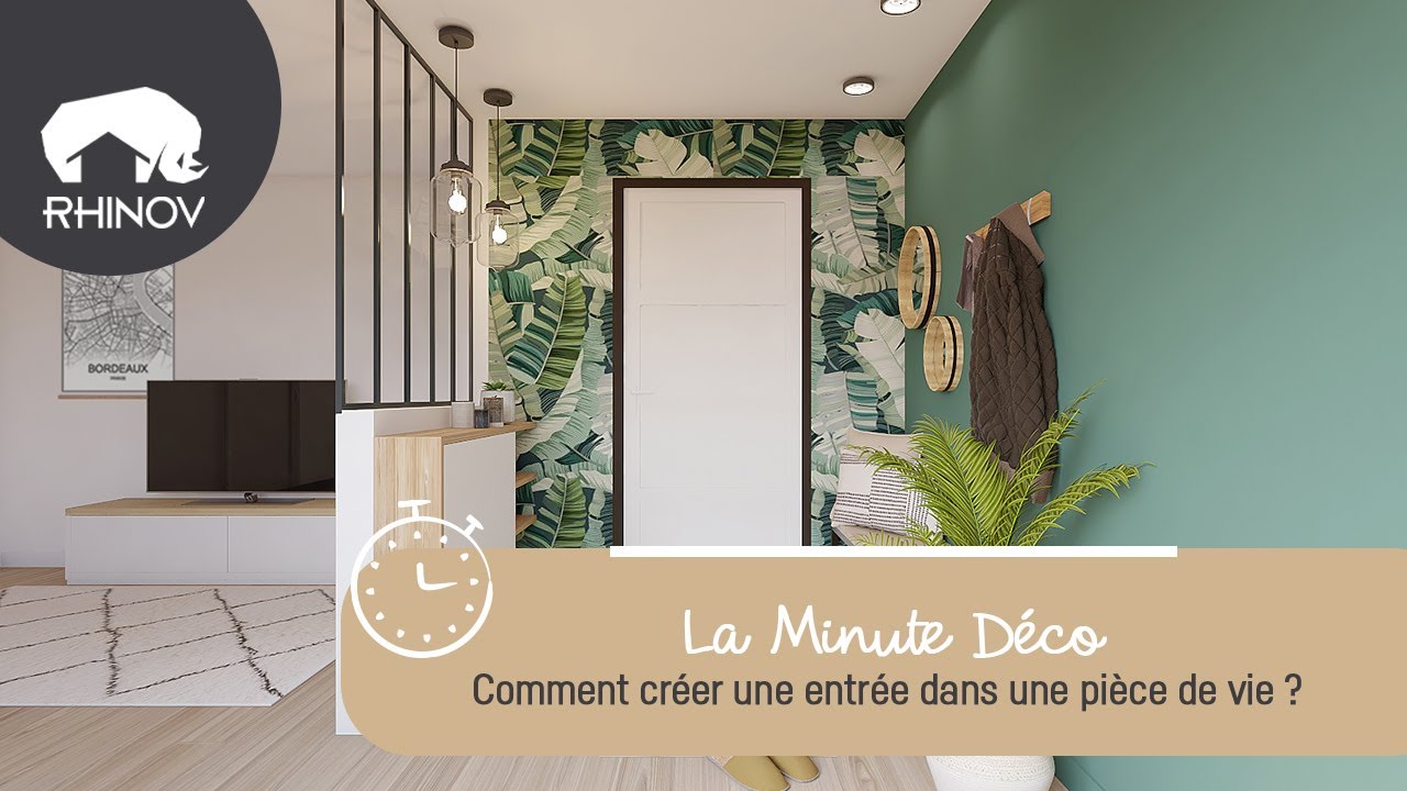 Créer Un Sas D Entrée Intérieur Avec Verriere Et Rangements