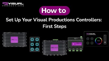 How to set up your Visual Productions controllers: first steps