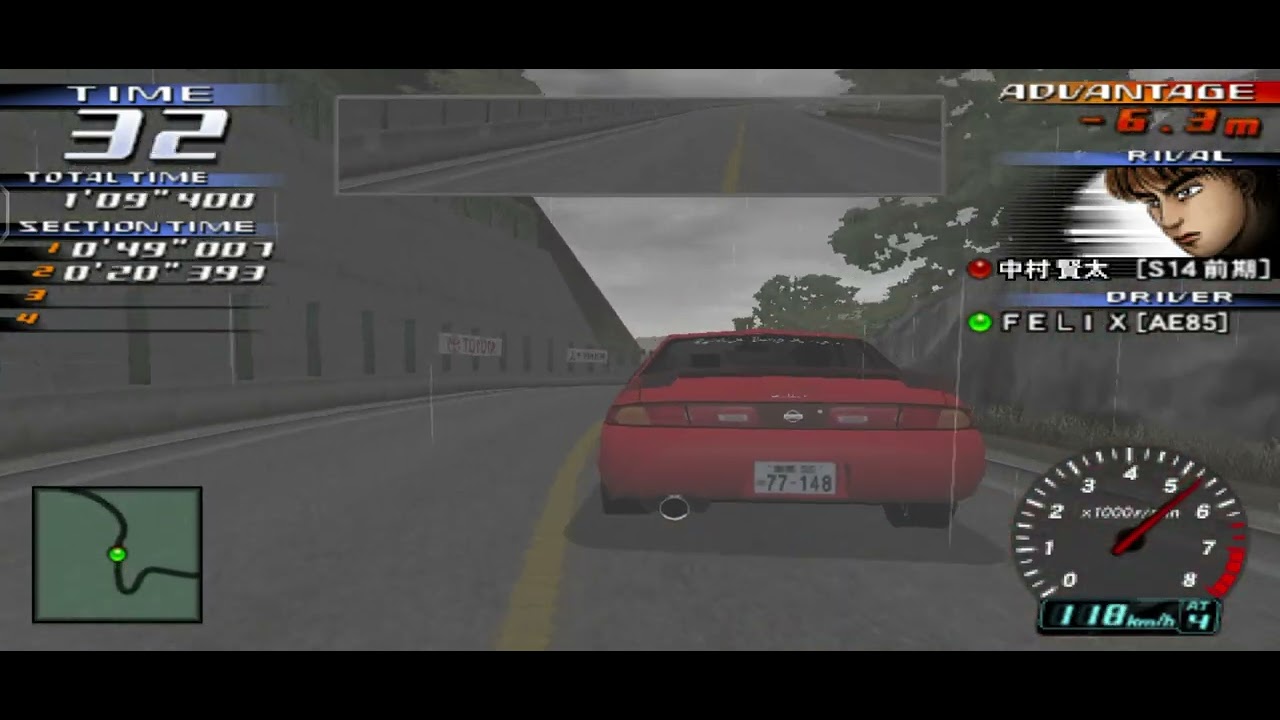 initial d street stage danny akagi map