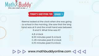 Math Practice Problem Grade 1 Question 190