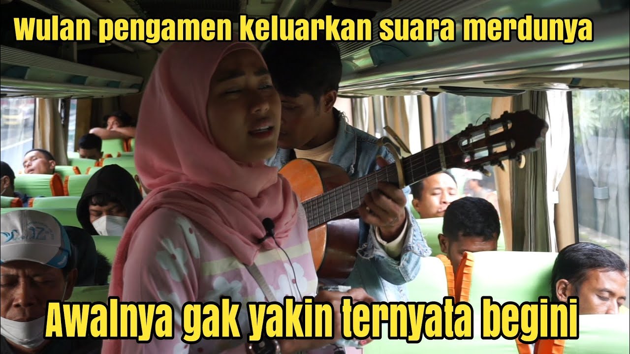 Ikut Wulan ngamen dibus..!!! Ternyata keluarkan suara aslinya satu rasa cinta