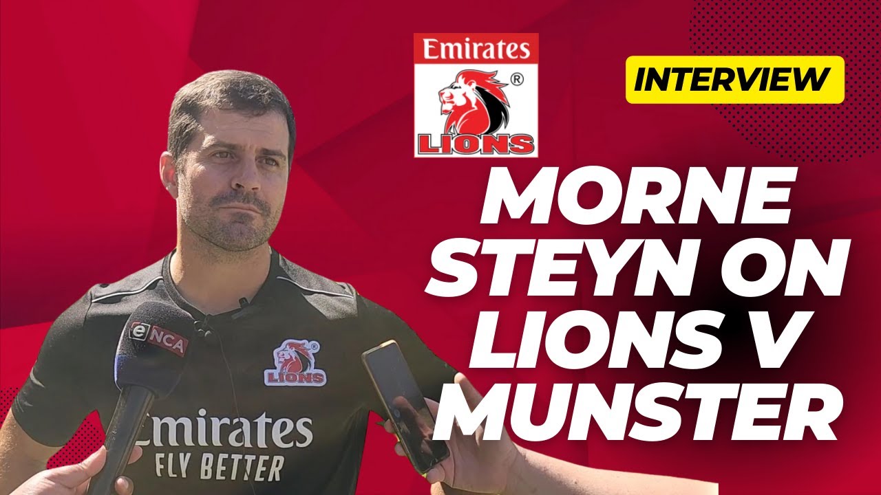 LIONS:  Kicking coach Morne Steyn previews the Lions v Munster clash