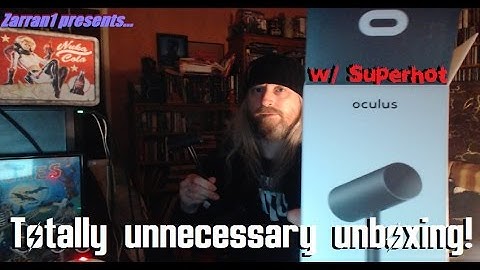 Totally unnecessary 3rd Oculus sensor unboxing with Superhot testing!