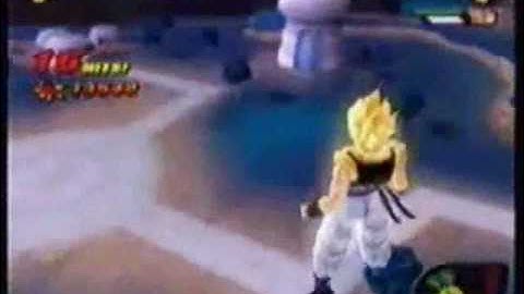 DBZ BT2 Super Gogeta Vs. Super Vegito & SSJ4 Gogeta