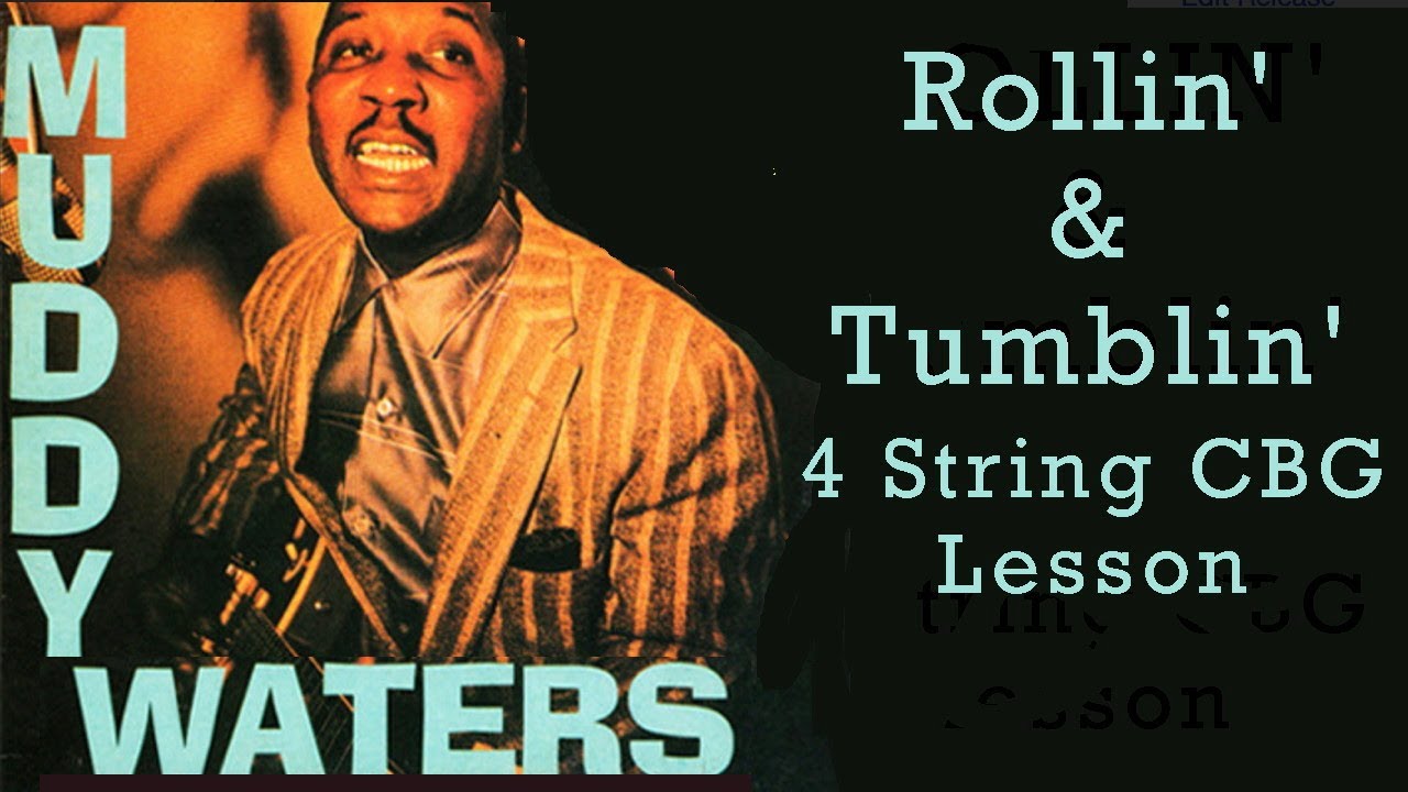 Rolling and Tumbling Cigar Box Guitar Lesson Muddy Waters #4stringcbg #cigarboxguitarlesson