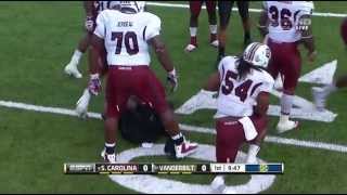 South Carolina at Vanderbilt 2012