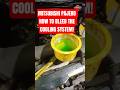 How To Bleed The Cooling System On A Mitsubishi Pajero! Tip Video. #Mitsubishi #howto #tutorial #car