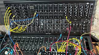 Behringer System 55 - and Fieldtone Weaver Eurorack module