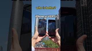 iPhone vs VERTU Pixel Showdown Which One Is Better?