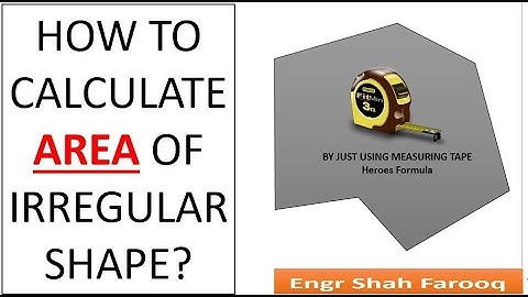 How to calculate Area of Irregular Land Area? | irregular Size plot Area | Irregular shape Area