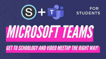 Students Get to Schoology and Video Meetup The Right Way