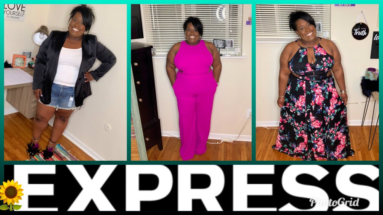 Express ((Plus Size)) Haul & Try On: Does it Fit??? - YouTube
