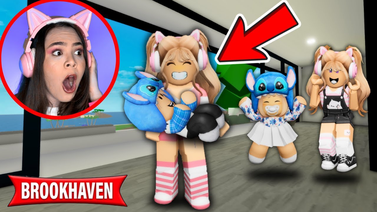 NÓS ADOTAMOS o CLONE da BABY em BROOKHAVEN!