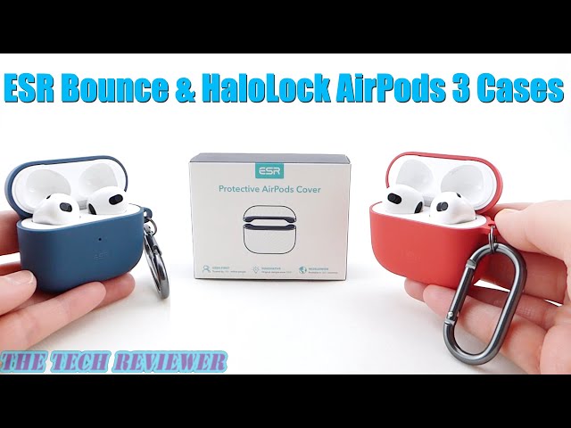 ESR Bounce & HaloLock Magnetic Soft Case for AirPods 3: Cute, Colorful and Reasonably Priced!