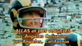 1978 Dallas Cowboys vs Los Angeles Rams Week 3 (Howard Cosell Commentary)