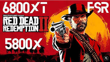 Red Dead Redemption 2 | Lossless Scaling FSR | 4K | RX 6800 XT | Ryzen 7 5800X | Benchmark