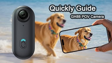 [ GH88 Quick Guide ] ---  128GB FHD 1080P Mini Body Camera, Wearable Action Body Cam, Thumb Size