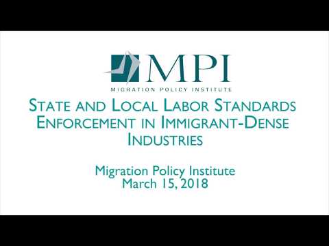 State and Local Labor Standards Enforcement in Immigrant Dense Industries
