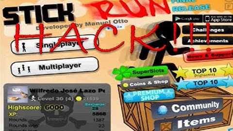 Hack de stick run de monedas (bien explicado)