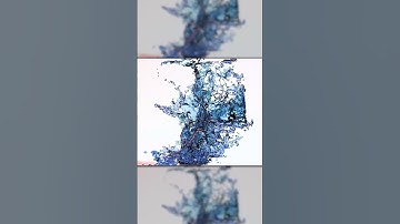 Slow motion Water splash Simulation | Blender Render #blender #shorts  #liquid  #simulation