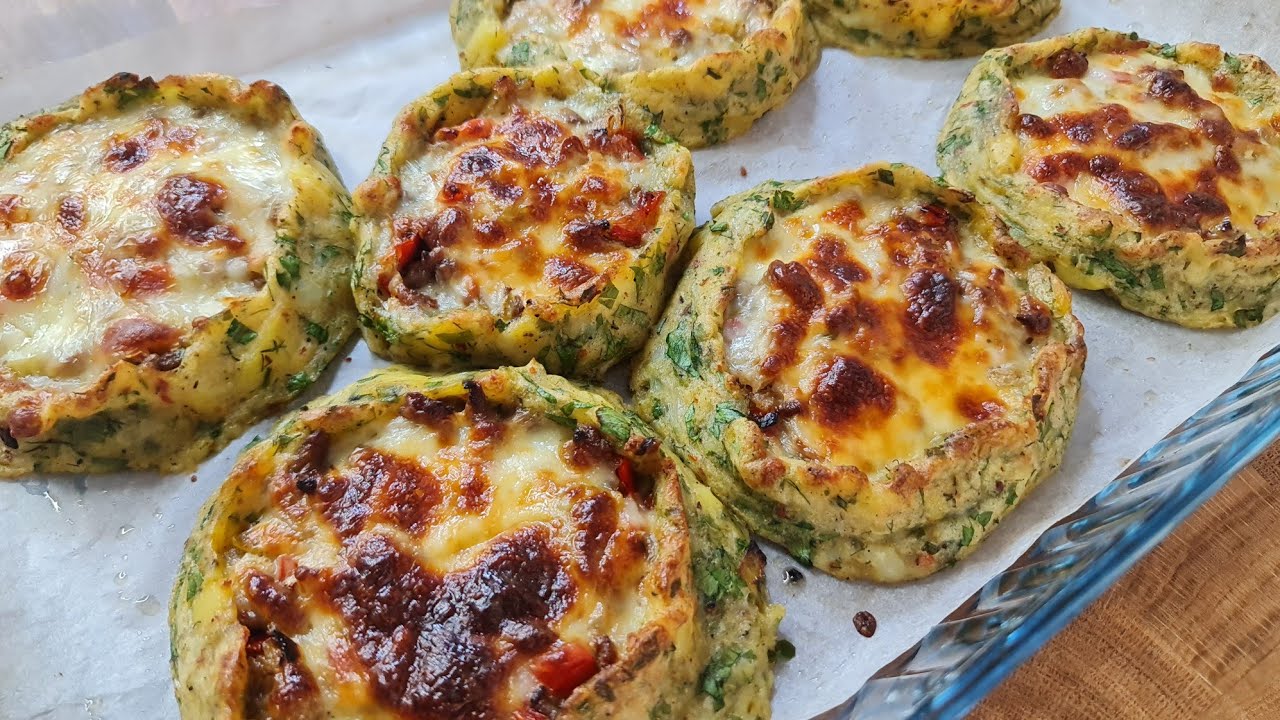 أقراص البطاطا المحشية 😍 أطيب وصفة من كيلو بطاطا بس !!😱