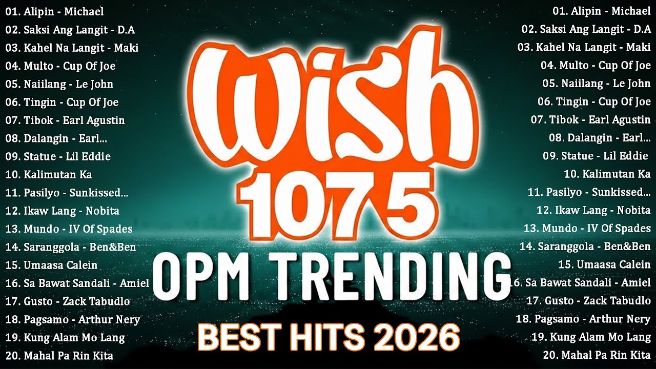 Best Tagalog Love Songs Philippines 2026 💗 OPM Hits | Spotify & YouTube Trends