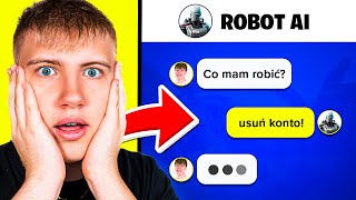 SZTUCZNA INTELIGENCJA ROZKAZUJE MI w Fortnite Przez 24H!!