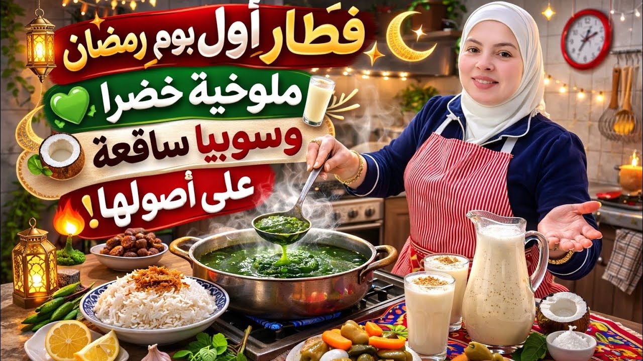 عملت أحلى فطار لأول يوم رمضان… والسوبيا طلعت مفاجأة الموسم! 🔥🌙