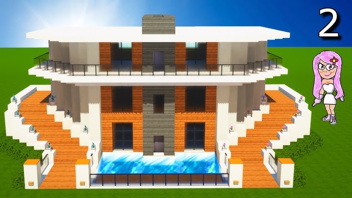 Como Hacer una Casa Moderna en Minecraft (PT1) - Vídeo Dailymotion