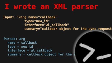 Writing an XML parser to regain some sanity