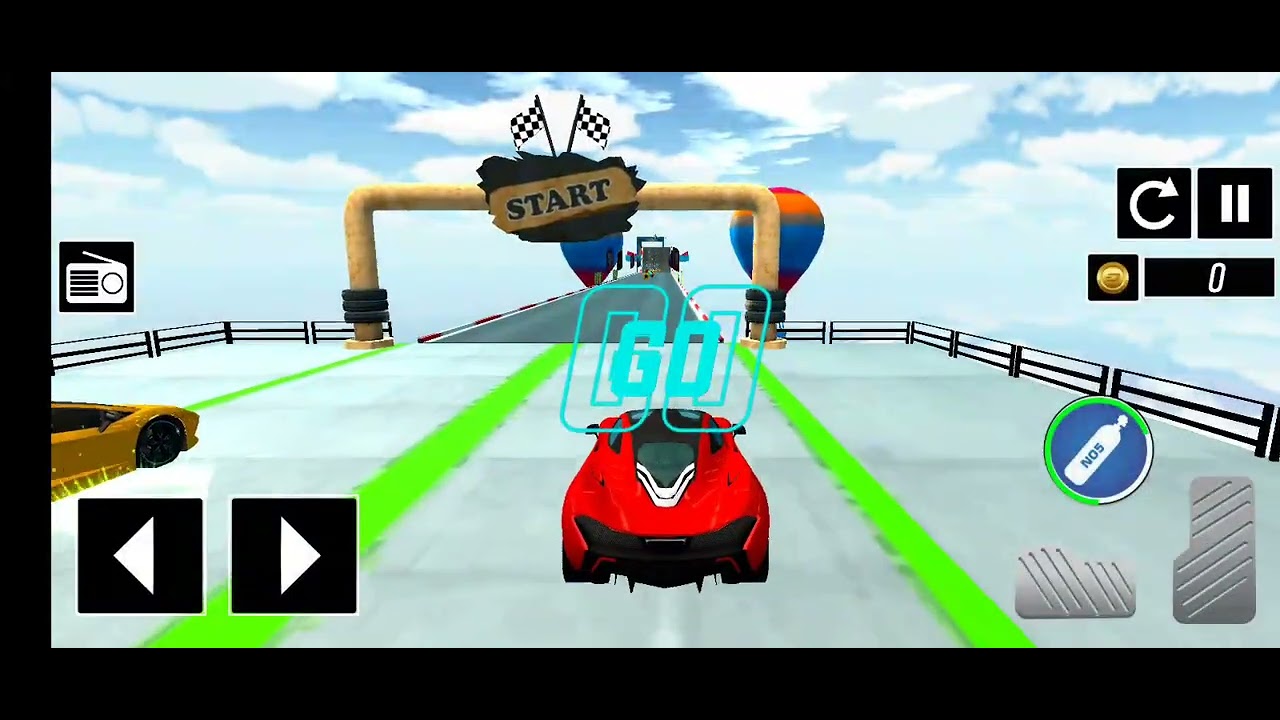 SUPERHERO GAME | RAMP CAR STUNT | SPIDER MAN GAME | 