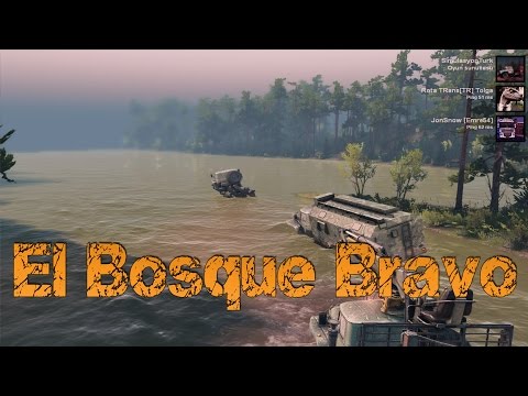 SpinTires Multiplayer: El Bosque Bravo
