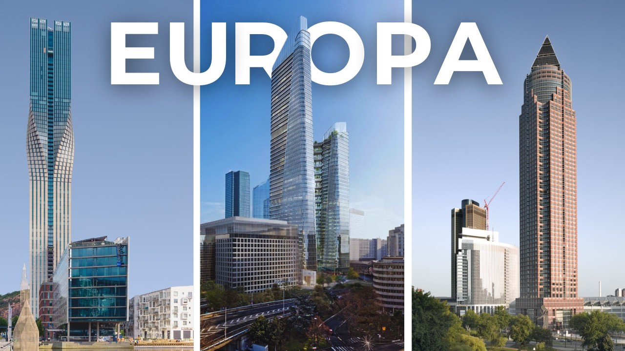 TOP 10 NAJWYŻSZYCH WIEŻOWCÓW W UNII EUROPEJSKIEJ!