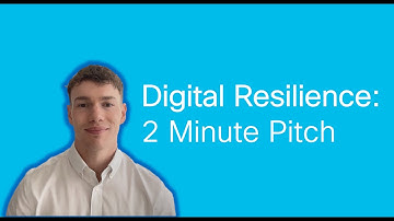 Cisco Digital Resilience – 2 Minute Pitch