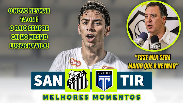 O NOVO NEYMAR TA ON ! | Santos x Tirol | Melhores Momentos (COMPLETO) | Copinha 2025