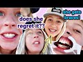 AMANDA GETS BRACES!! does she regret it??