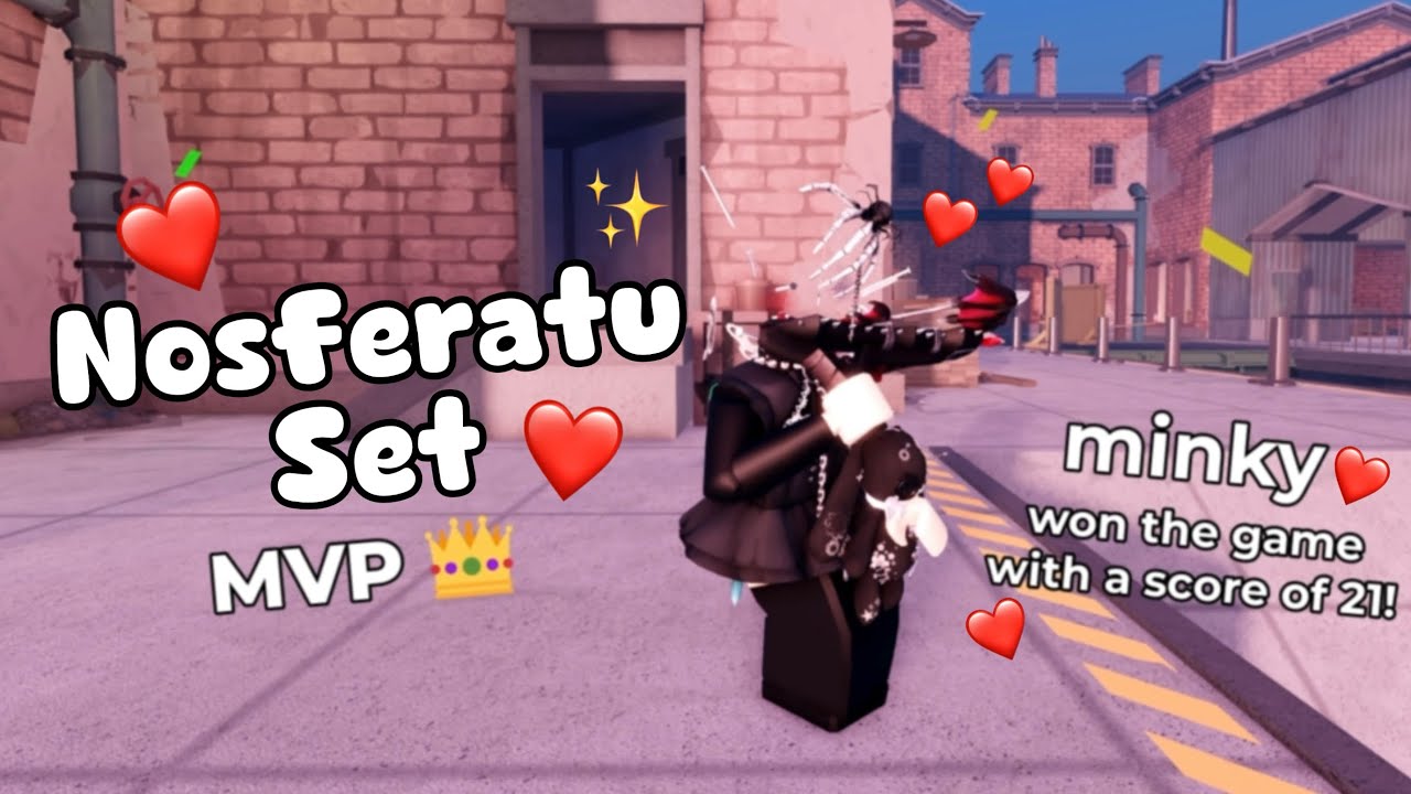 PLAYING MURDERERS VS SHERIFFS 2 WITH THE NOSFERATU SET ❤️✨ (KEYBOARD ASMR)