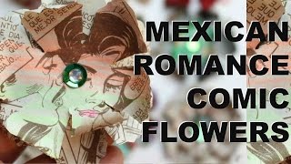 Comic Book Craft: How to Make Flowers From Comics