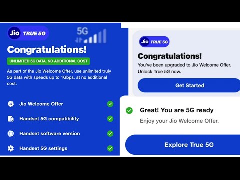 Jio 5G Welcome Offer Kolkata 2Gbps+ Speed|How To Enable Jio 5G Welcome Offer In Kolkata Jio True 5G