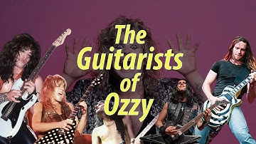 The Guitarists of Ozzy (Randy Rhoads, Jake E. Lee, Zakk Wylde, Joe Holmes, Gus G)