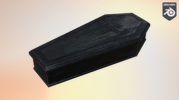 Coffin Modeling in Blender 3D