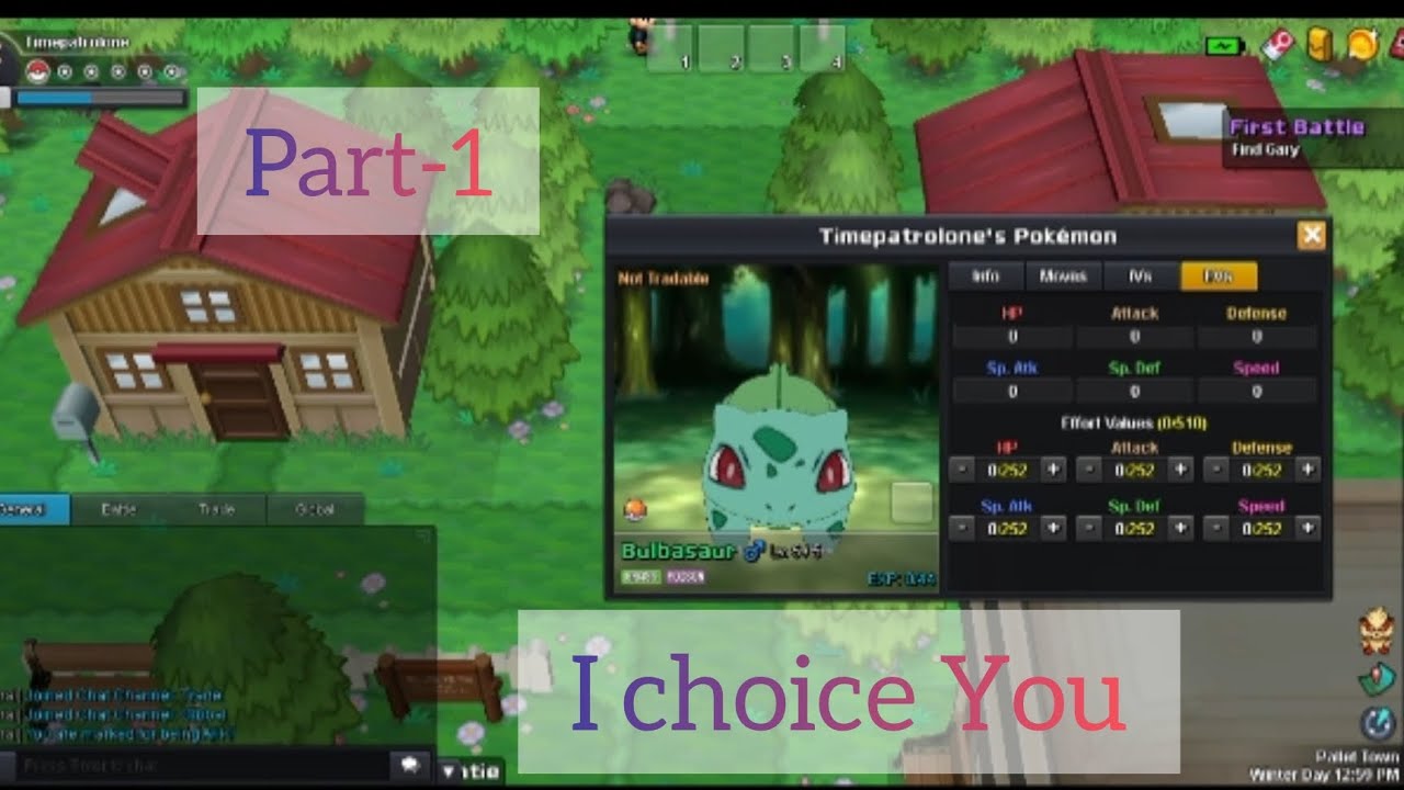 Pokeone I choice You Gameplay part 1